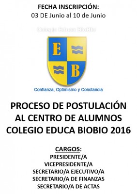 POSTULACION CENTRO DE ALUMNOS